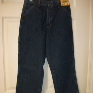 RUSTLER LEGENDARY GOLD WRANGLER BOYS JEANS 16 NEW